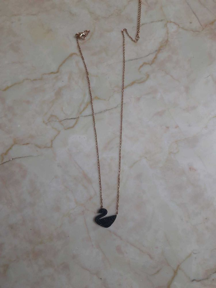 Swan Pendant Necklace