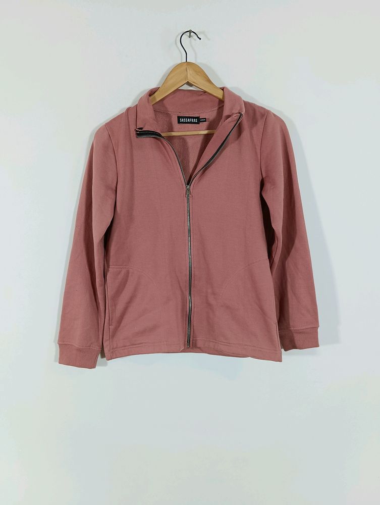 Mauve Casual Overcoat (Women)
