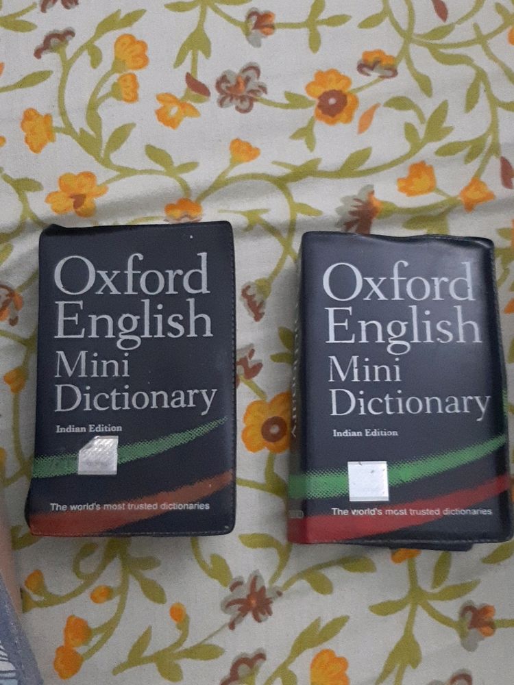 Combo Of Oxford English Mini Dictionary (Set Of 2)