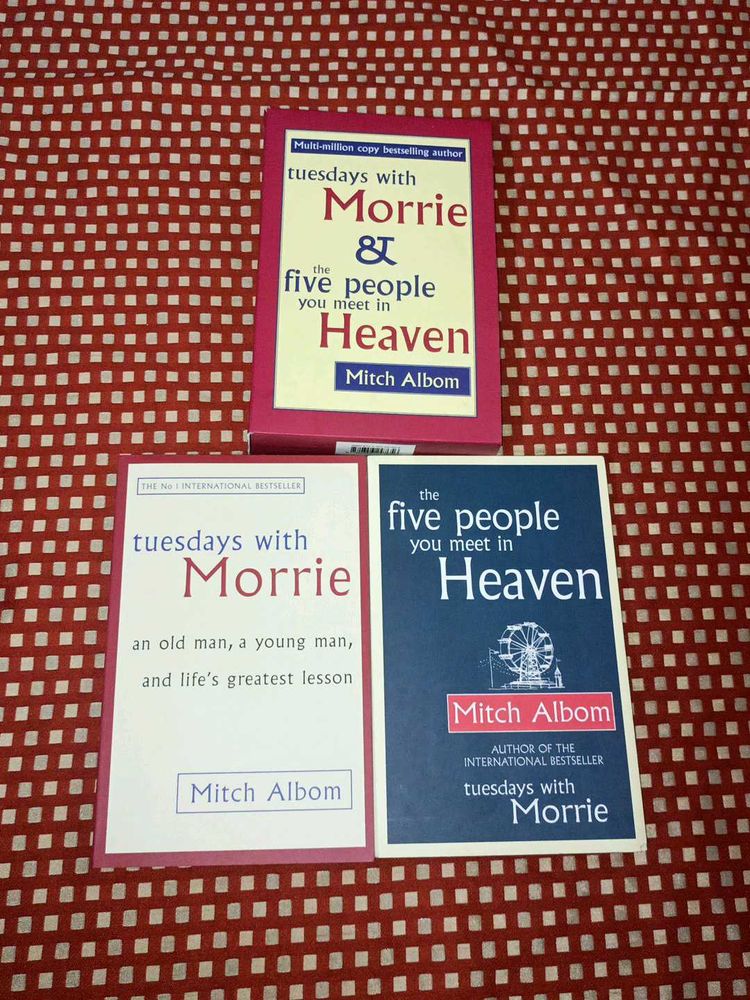 ORIGINAL Mitch Albom 2 Book Collection