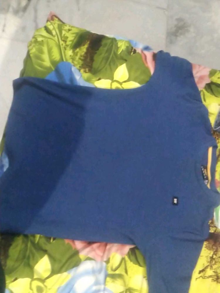 Stylish Blue T-Shirt