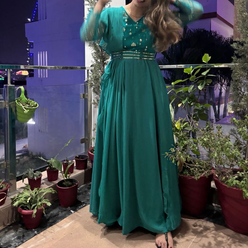 Emerald Green Maxi Dress