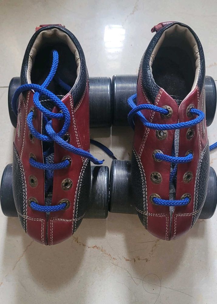 Red &amp; Black Shoes Roller Skates