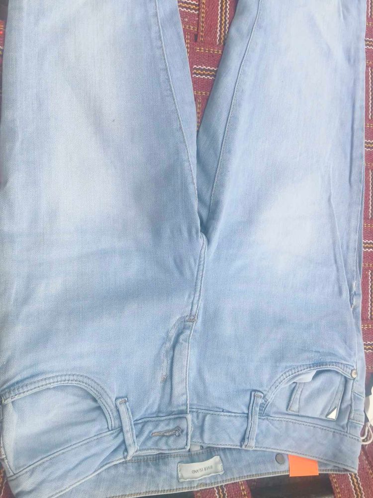 River Island Light Wash Skinny Jeans
