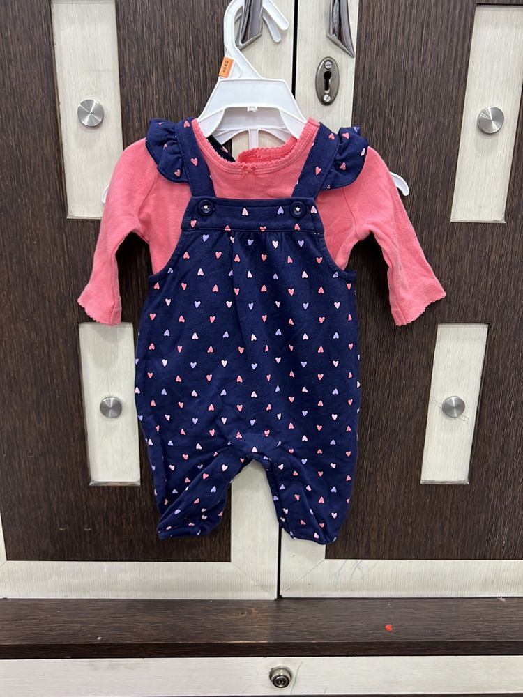 Brand New Dungree Set By Carters