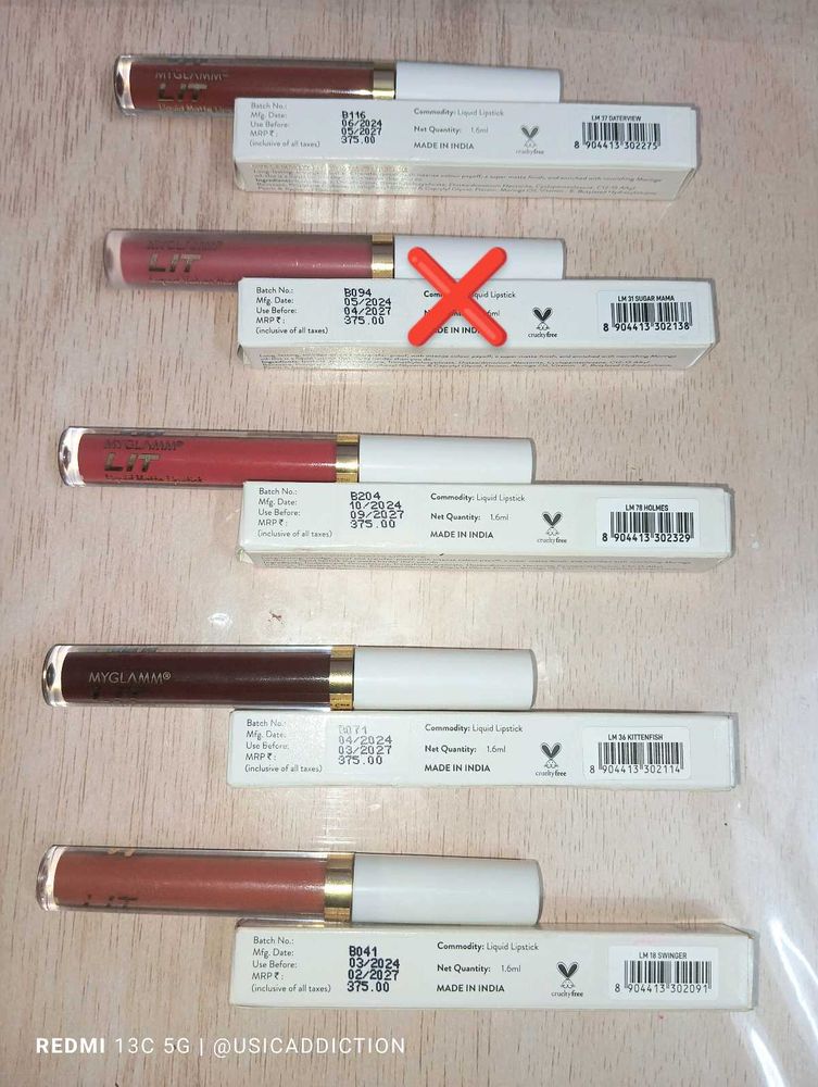 MYGLAAM LIT Liquid Lipstick Just @₹99/-