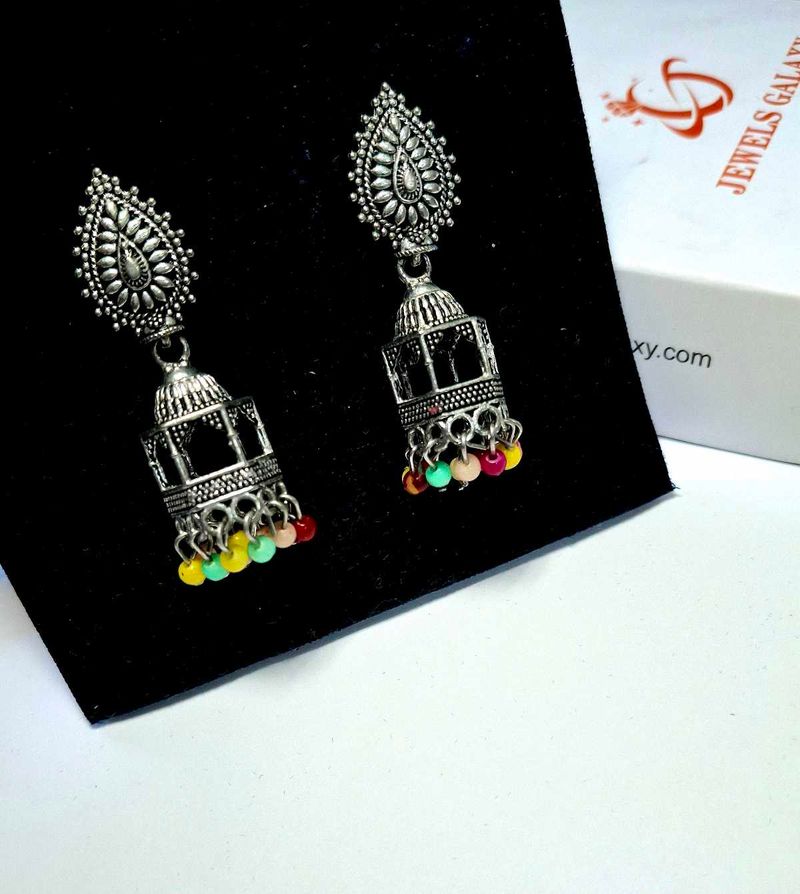 METAL SILVER GORGEOUS EAR RING 👌🏻❤️