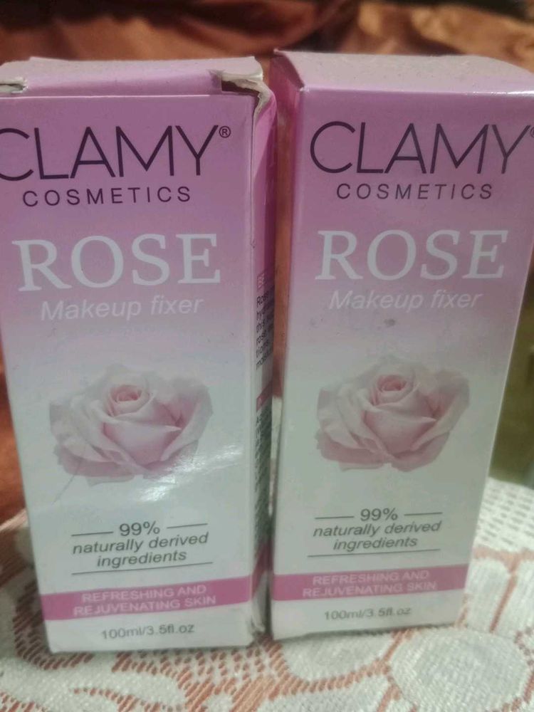 Clamy Rose Makeup Fixer