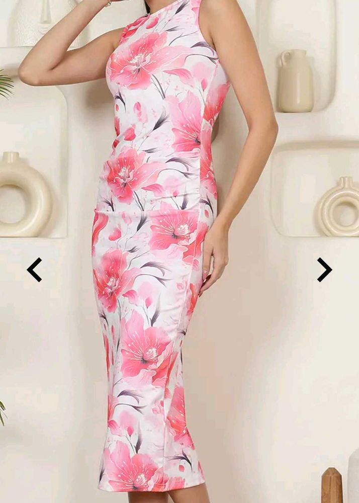 Floral Bodycon Dress