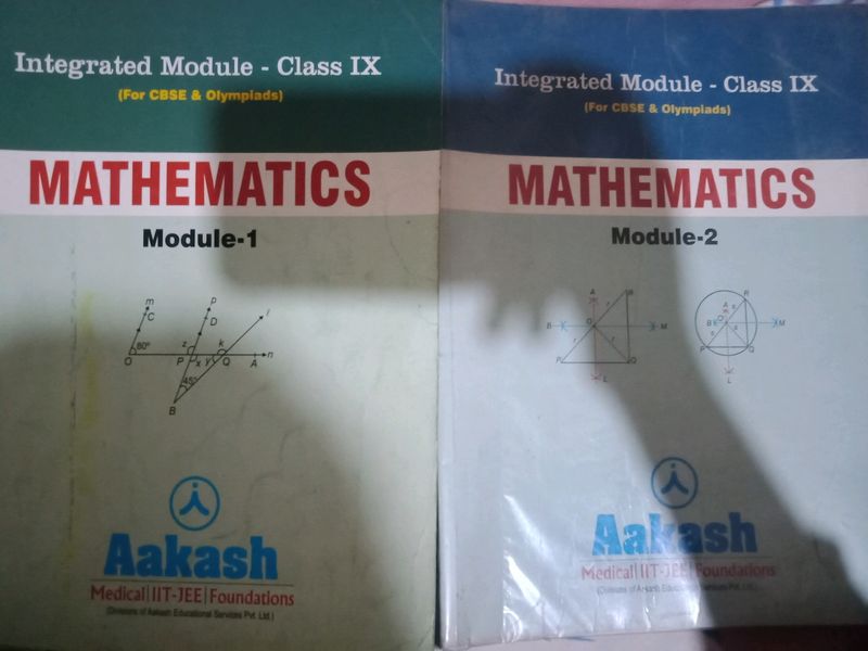 Class 9 Aakash Coaching Maths Book Module