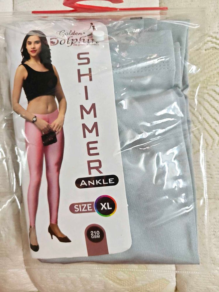 Silver Shimmer Leggings