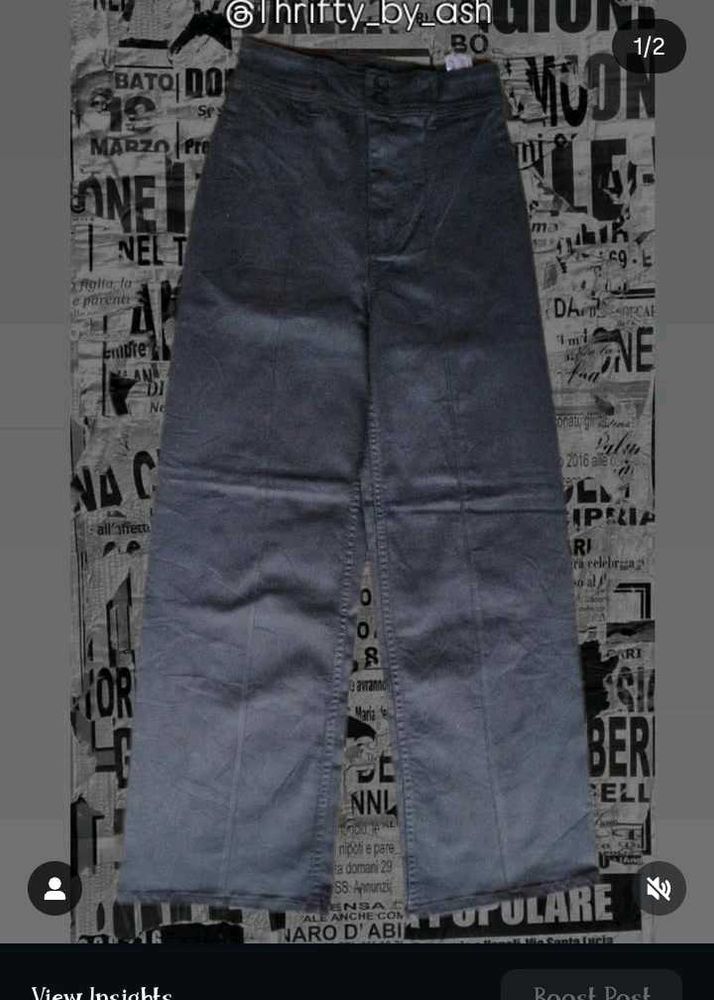 ✨Black Wide leg Trouser ✨
