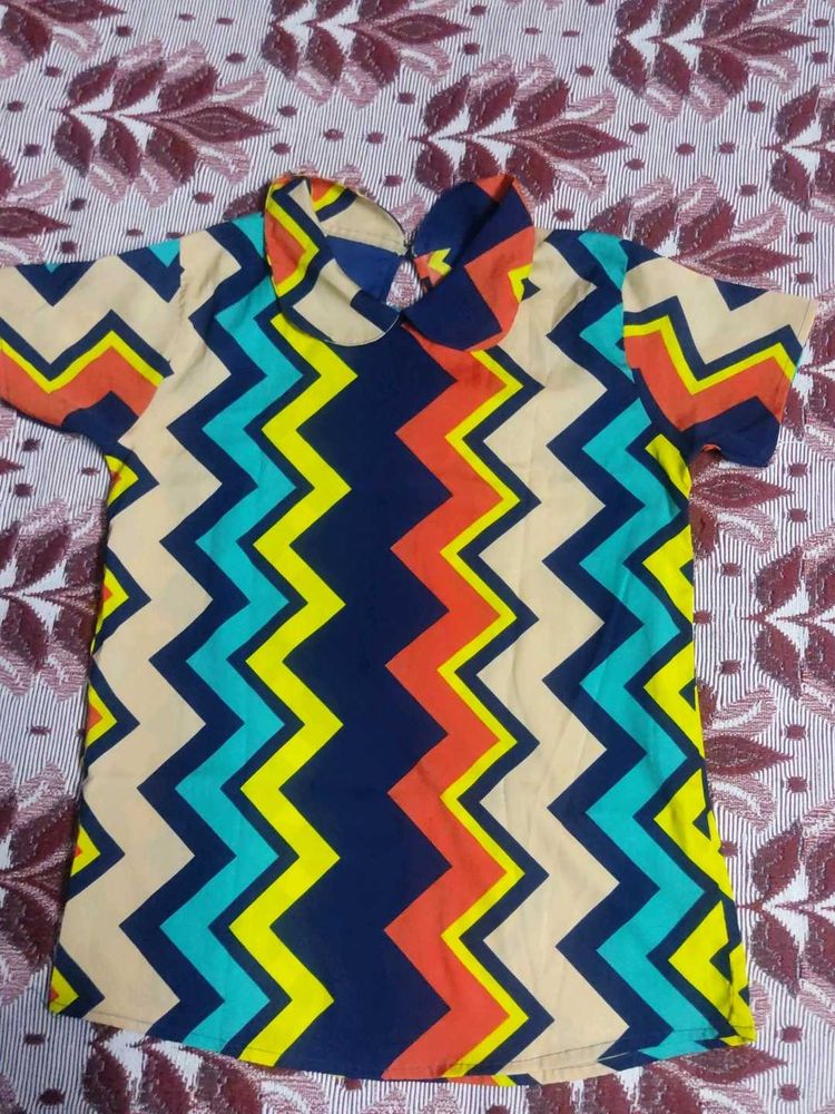 Multi Zig Zag Pattern Top