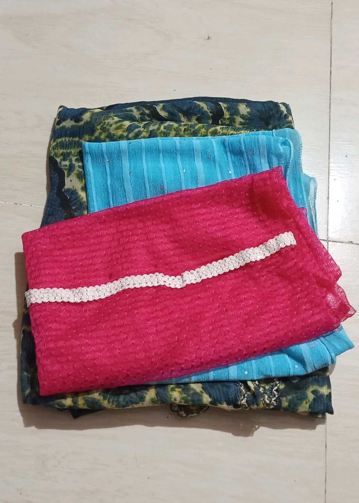 Mixed Dupatta Set of 3 😍