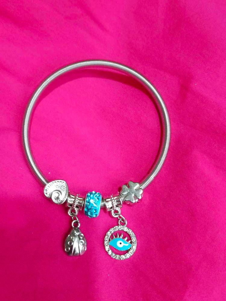 Charm Bangle Bracelet