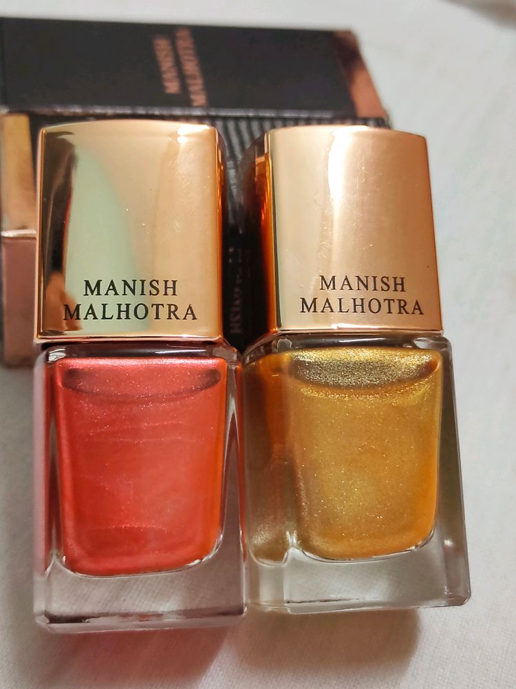 COMBO PACK OF 2 MANISH MALHOTRA NAIL LACQUER