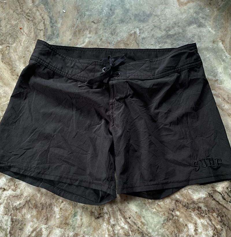 Black Surf Shorts