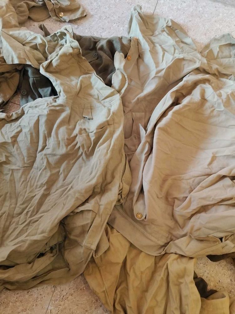 Khaki Button-Down Shirt