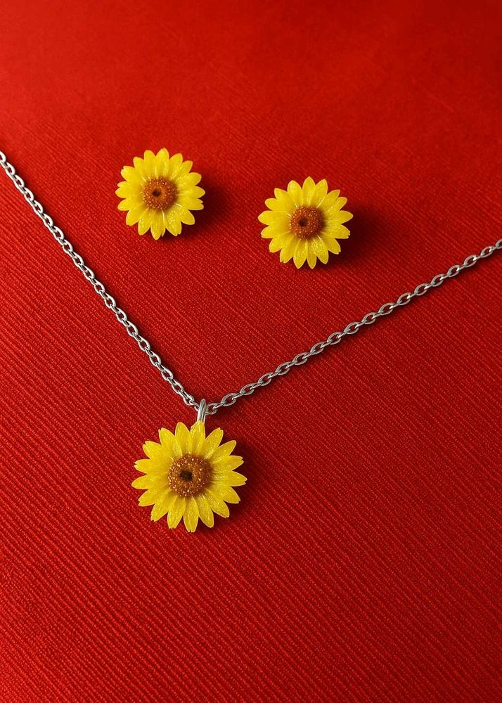 Sunflower Jewelry Set