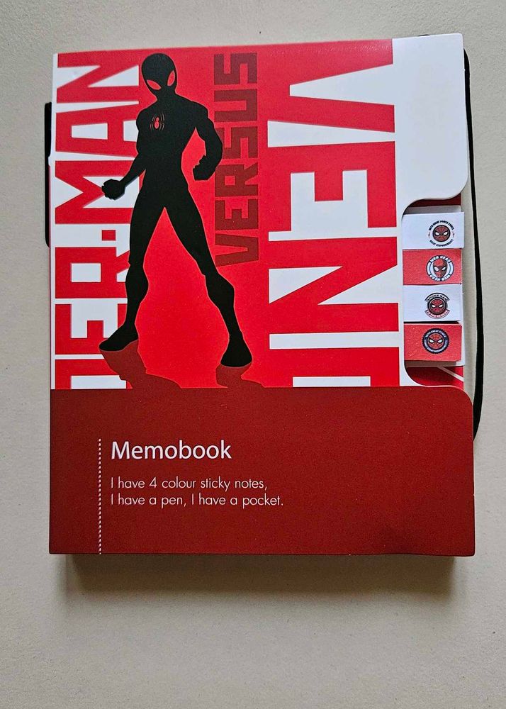 Spiderman Journal and pen
