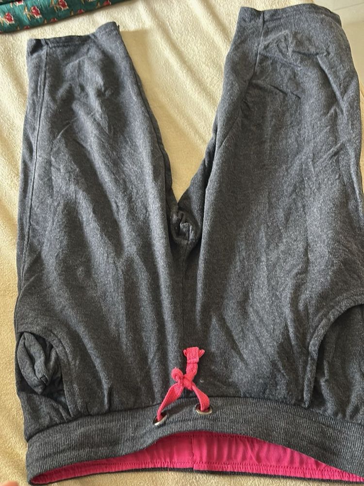 Grey Activewear Pants