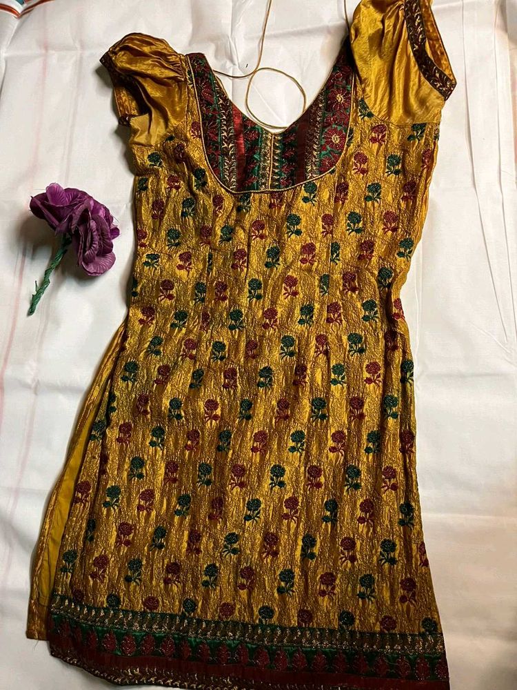 Yellow Kurti