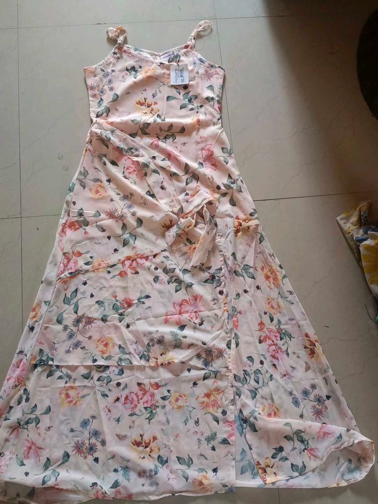 Floral Print Maxi Dress