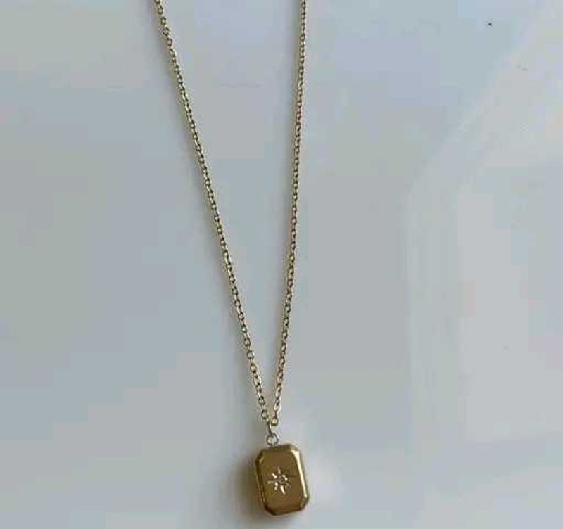 Square Sunshine Necklace
