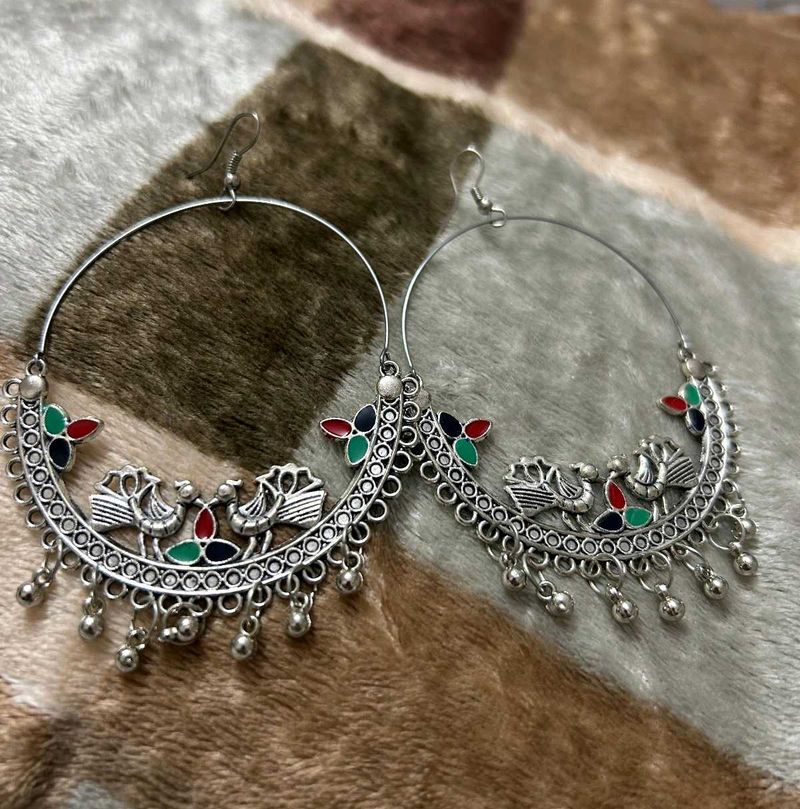 Combo earrings 🤩Ethnic Hoop Earring