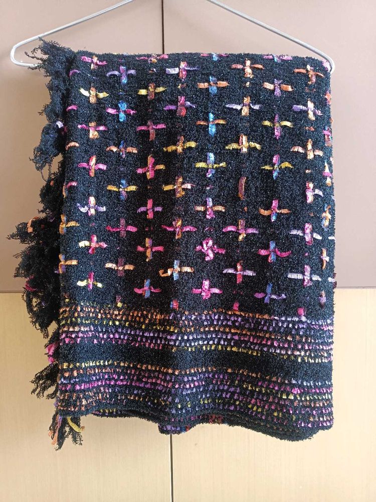 Colorful Woven Shawl