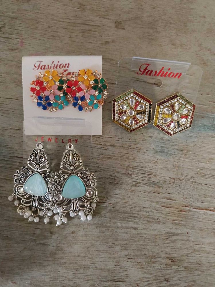 Earrings Set of 3