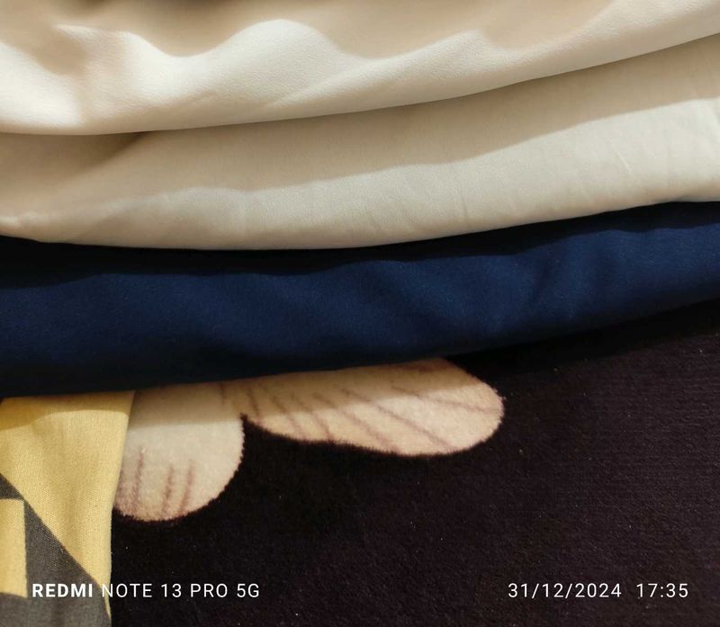 Fabric Bundle: White and Navy