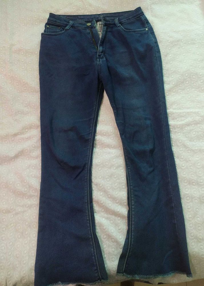 Blue Bootcut Denim