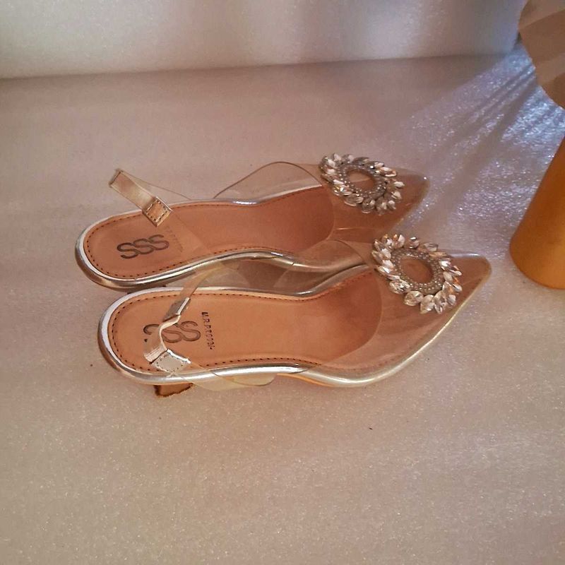 Elegant Clear Heels