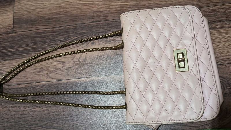 Baby Pink Sling Bag