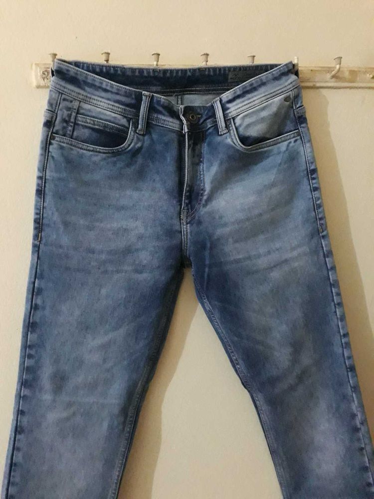 &#34;Rugged Comfort - Dark Wash Slim Fit Jeans&#34;