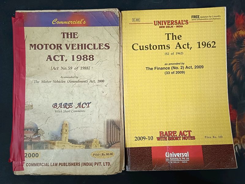Motor Vehicle Ans Customs Act Law