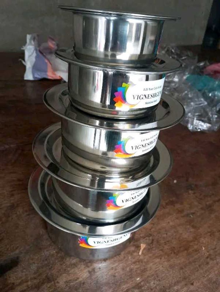 Pack Of 10 Top Set With Lids