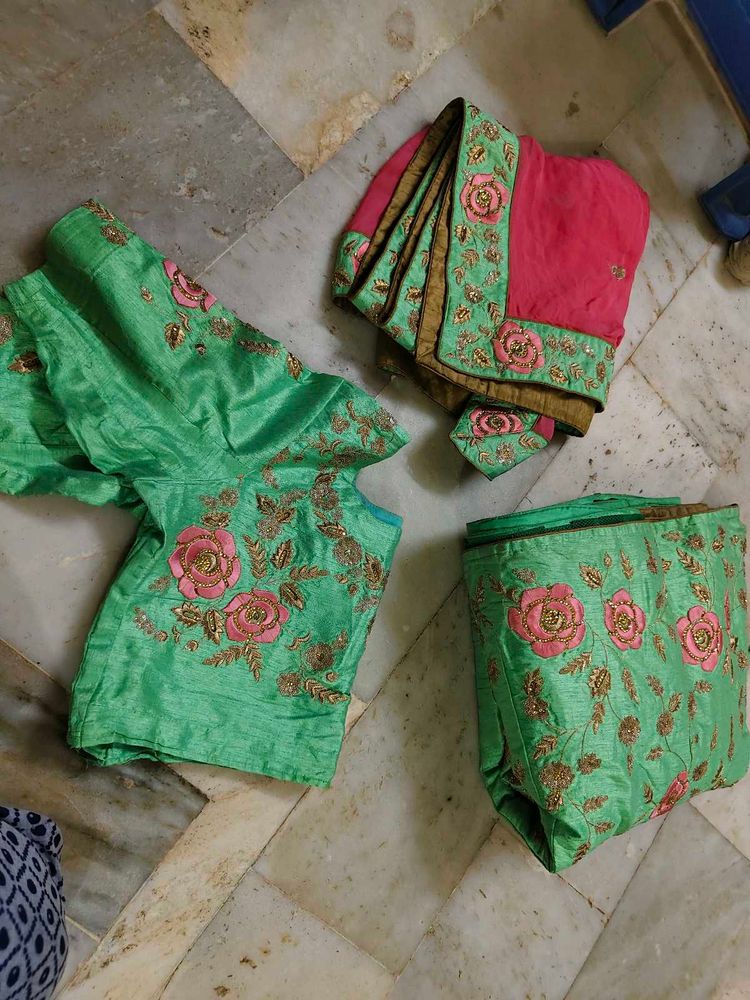 Lehanga Set With Cancan Very Beautiful 🤩