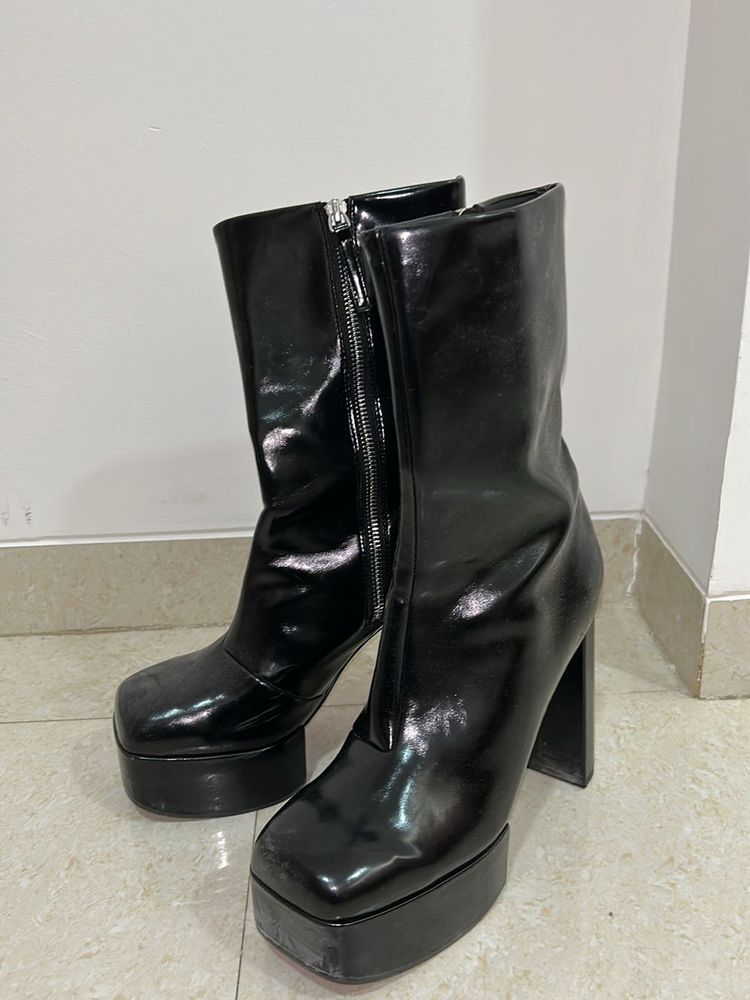 Charles &amp; Keith Platform Boots