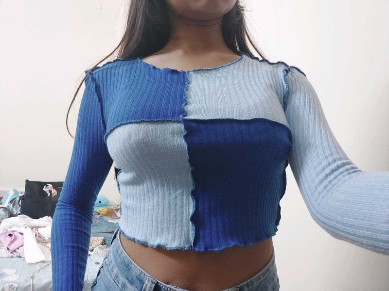Inside Out Blue Top