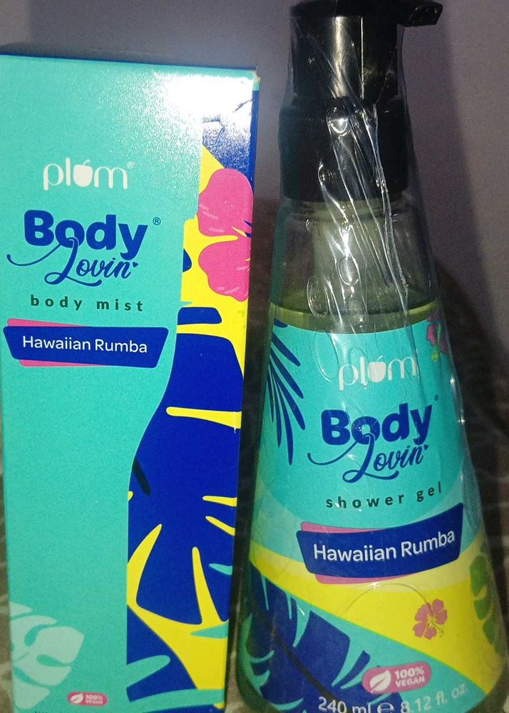 Plum Body Lovin' Hawaiian Rumba Set