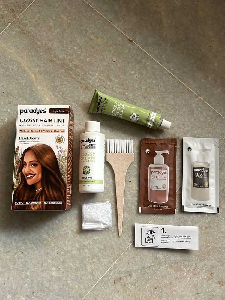 Paradyes Hazel Brown Hair Color