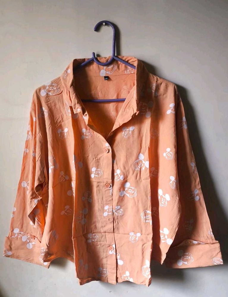 Micky Mouse Oversized Shirt