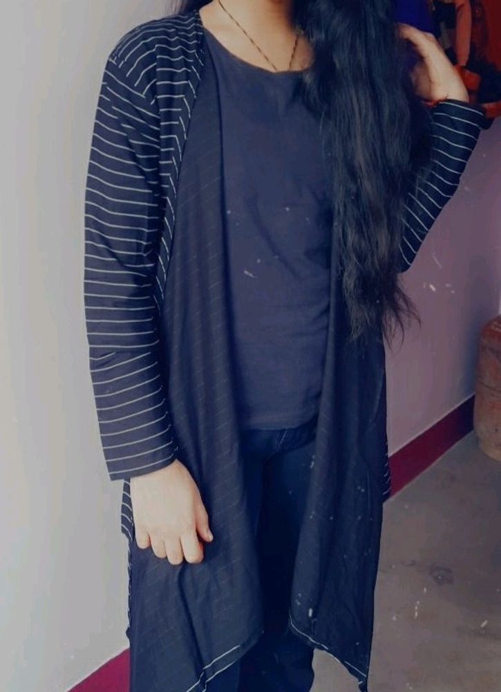 Black Long  Shrug 🖤