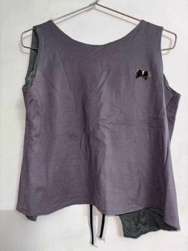 Cute Sleeveless Top
