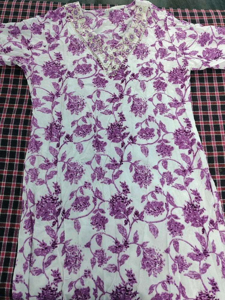 Floral Print Kurti