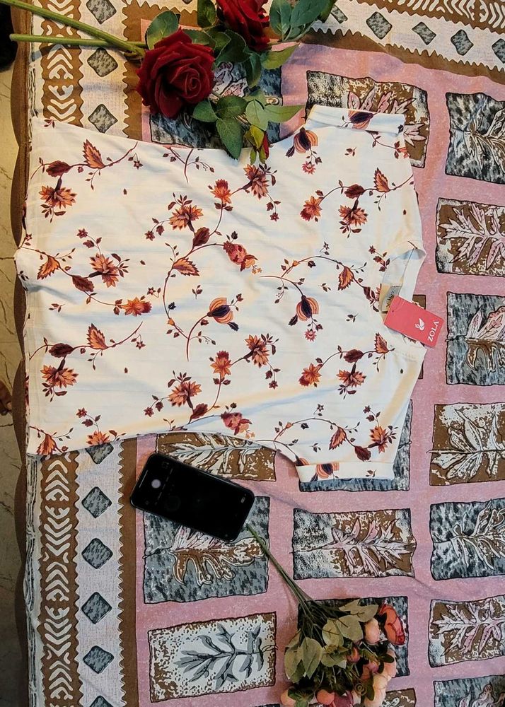 Floral Print Top
