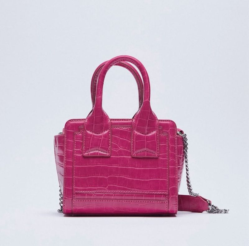 Zara Pink Mini City Bag
