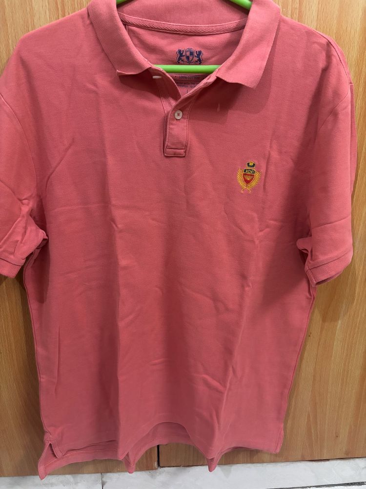 Casual Pink Polo Shirt